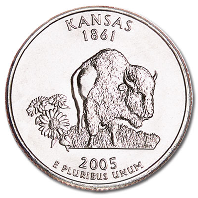 2005-D-Kansas-Quarter-Double-Buffalo-Head